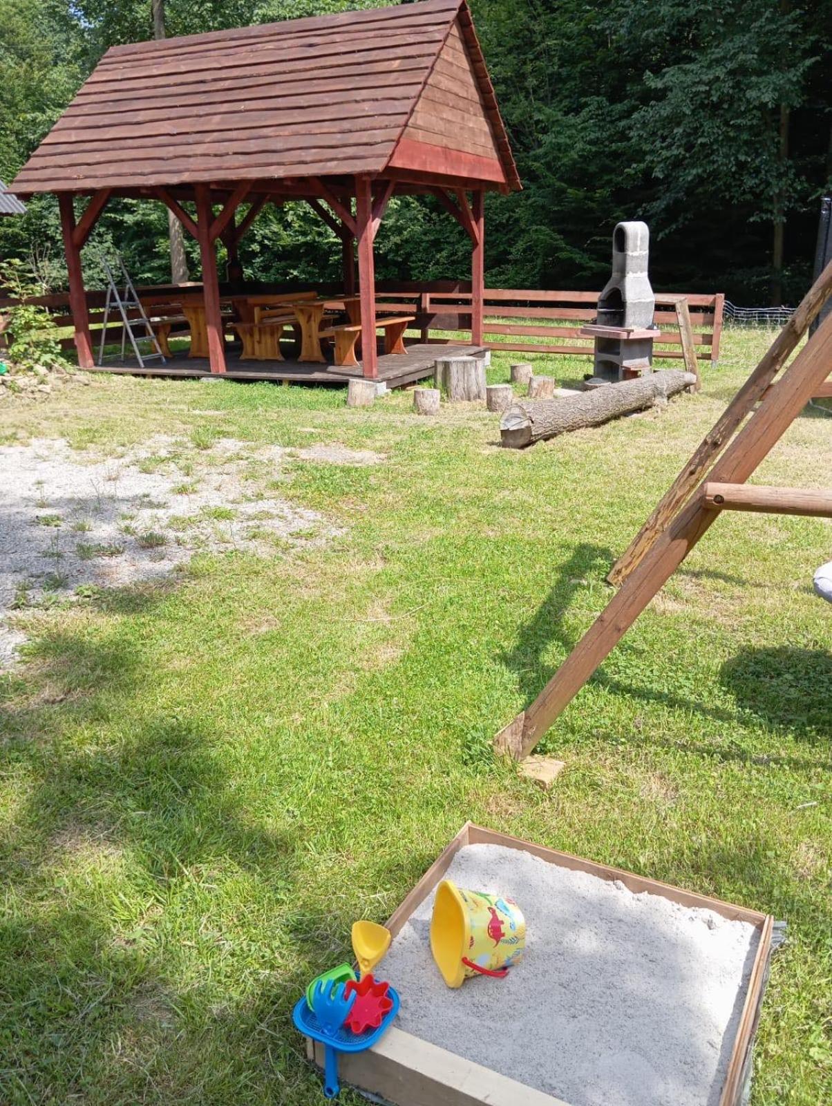 Domek Caloroczny Zagroda Mlynski スウコビツェ エクステリア 写真